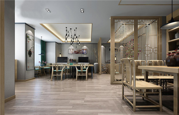 盤(pán)點(diǎn)新中式辦公室設(shè)計(jì)案例，感受一下別樣的風(fēng)情魅力！