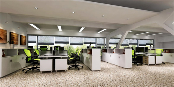 創意園辦公室裝飾設計,辦公室個性前臺裝修設計