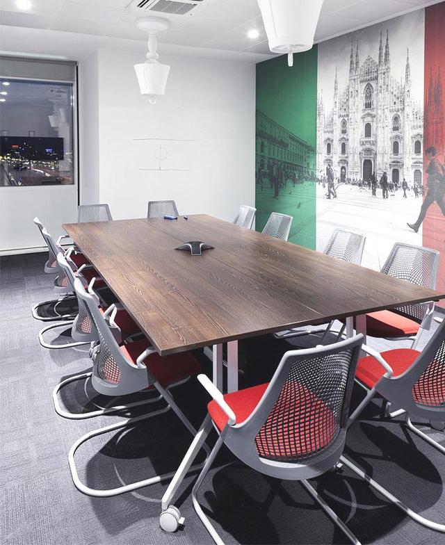 創意+時尚辦公室裝修設計案例效果圖