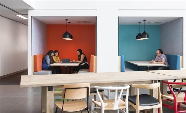 辦公空間:墨爾本在線教育公司現代風格辦公室