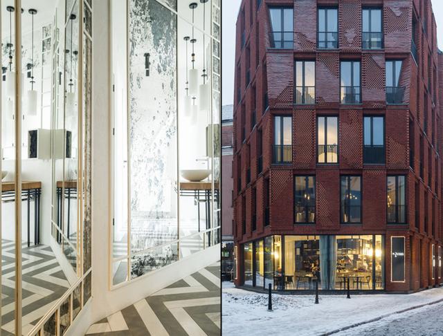 商業空間:里加老縣城現代風格餐廳設計