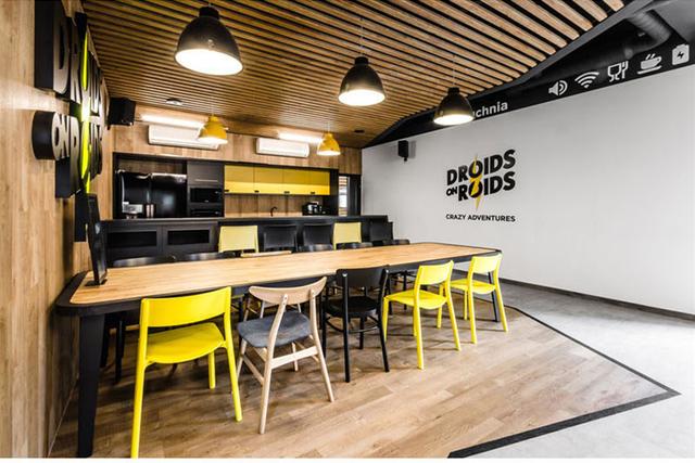 高端辦公室裝修設計經典案例:波蘭Droids科技公司辦公室設計