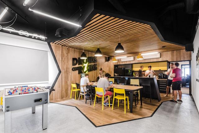 高端辦公室裝修設計經典案例:波蘭Droids科技公司辦公室設計