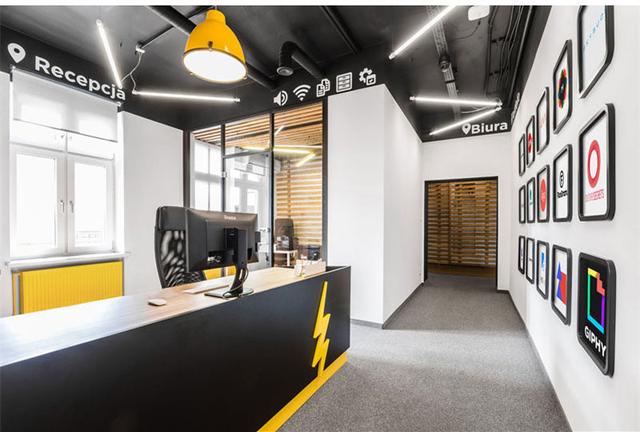 高端辦公室裝修設計經典案例:波蘭Droids科技公司辦公室設計