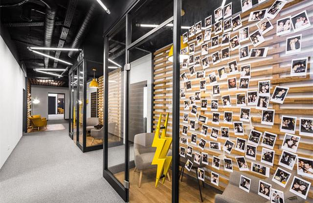 高端辦公室裝修設計經典案例:波蘭Droids科技公司辦公室設計