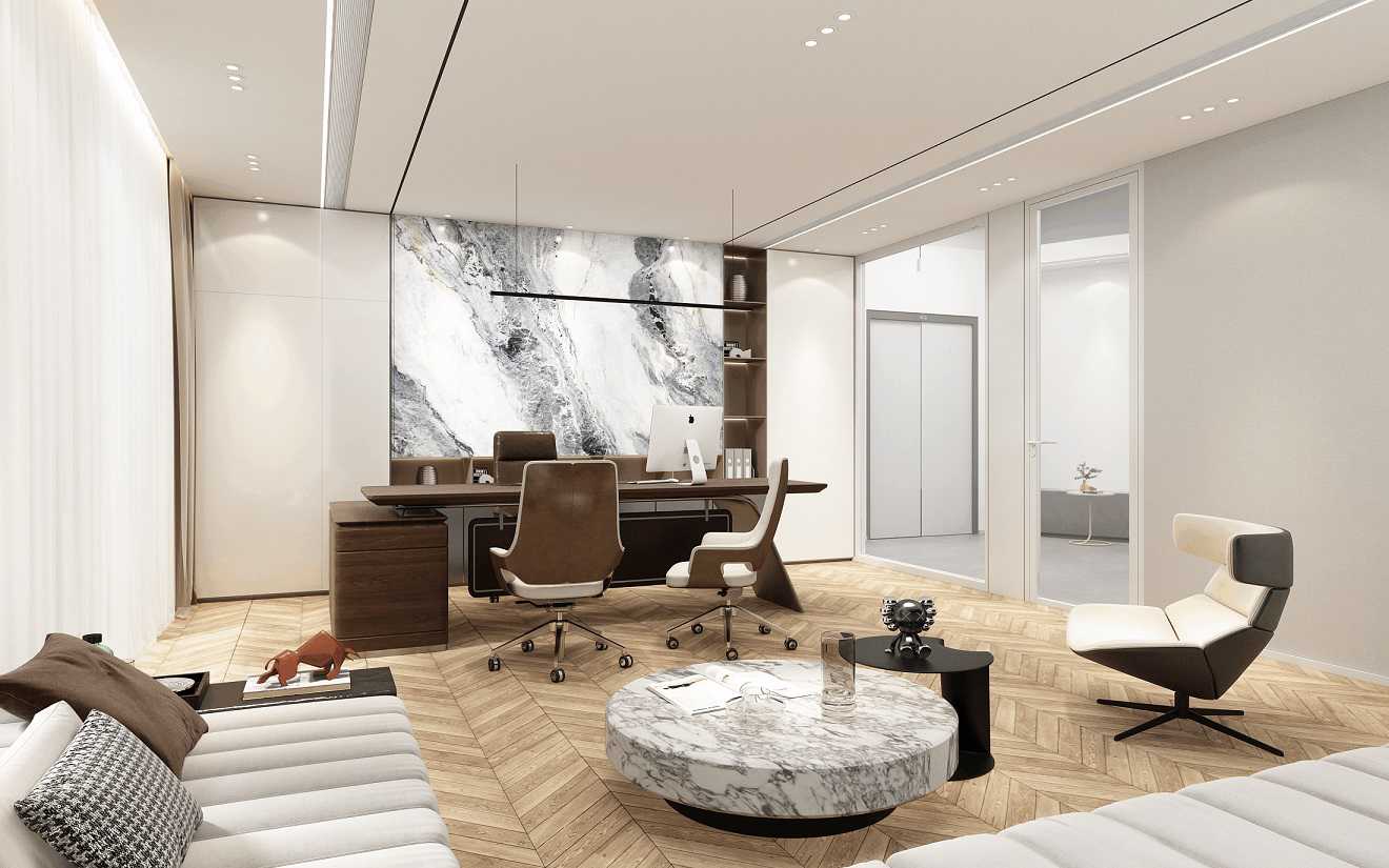 總經理辦公室效果圖