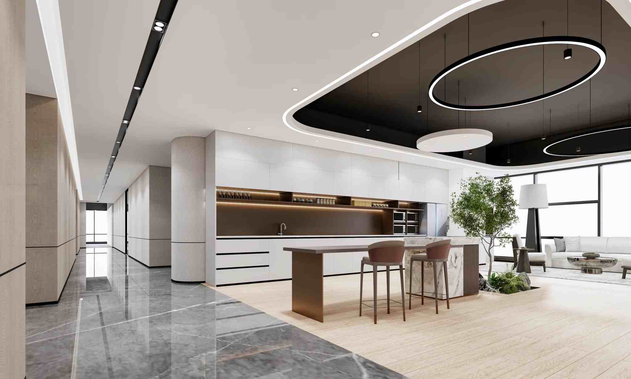 休閑區(qū)設(shè)計(jì)裝修案例