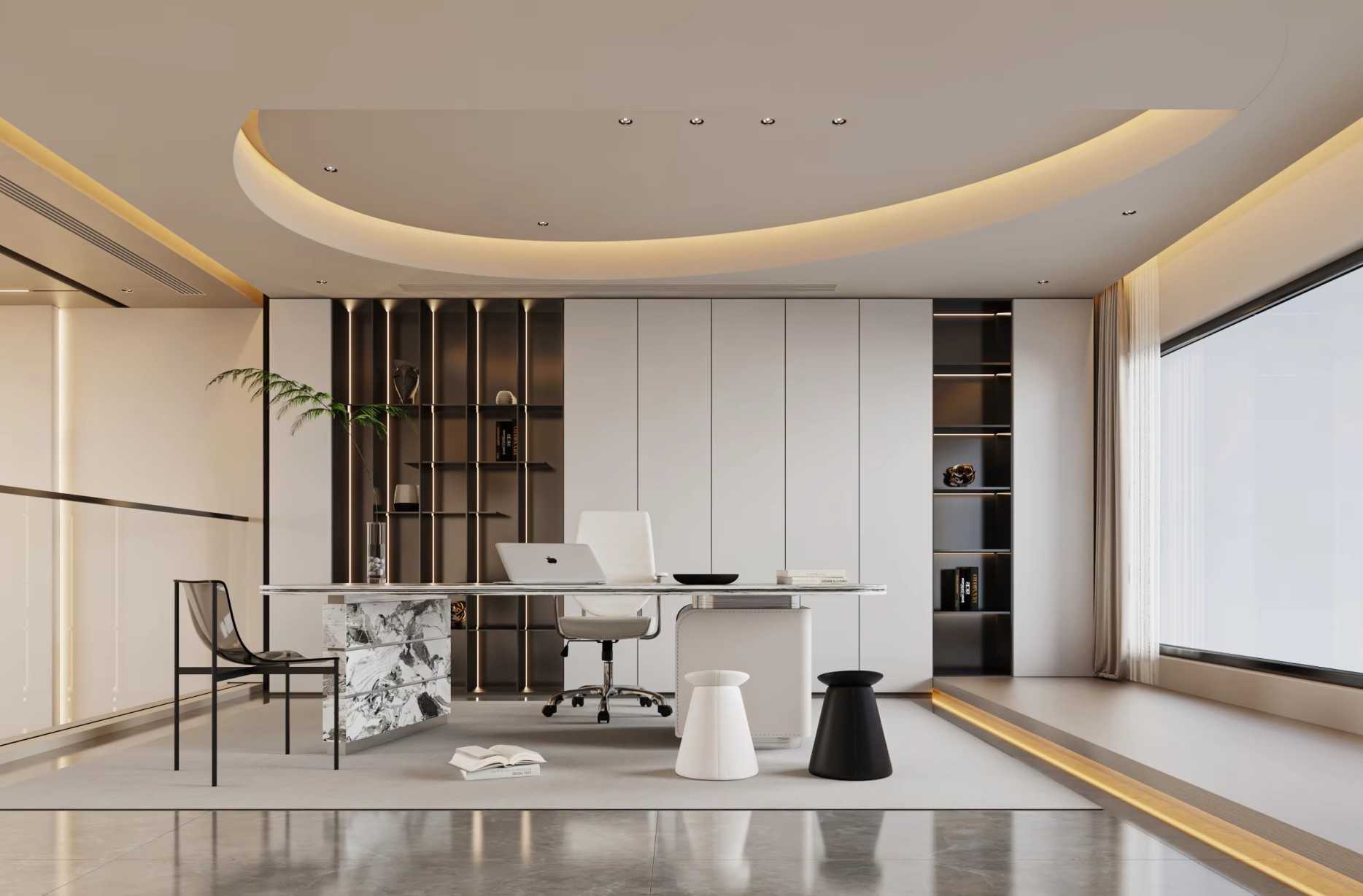 經理室裝修效果